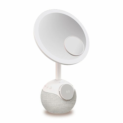 Produktbild von NABO, LED Schminkspiegel Wireless Charger, Lautsprecher