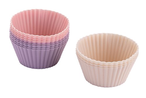 Produktbild von Pamela Reif, 12 Silikon Muffinförmchen