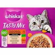 Whiskas 12x85g Tasty Mix Sauce