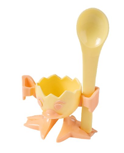 Produktbild von Fackelmann, Kindereibecher mit Löffel