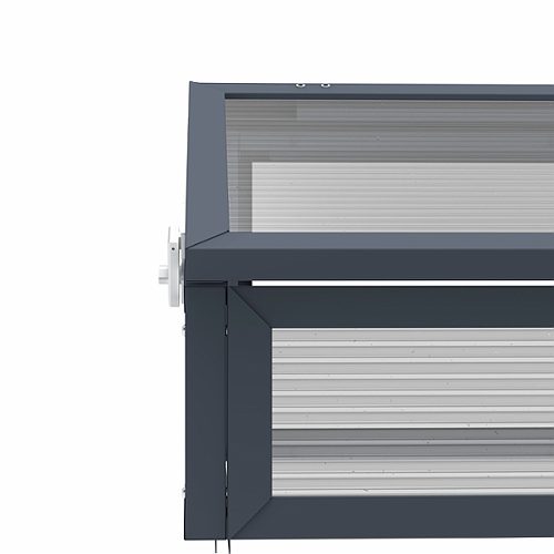 Produktbild von Ferrum, Frühbeetaufsatz anthrazit 100x50x36/21