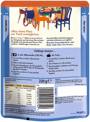 Produktbild von BEN’s ORIGINAL, Express Reis nach Art gebratener Reis