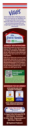Produktbild von Dr. Oetker Vitalis, Knusper Plus Müsli Double Choc