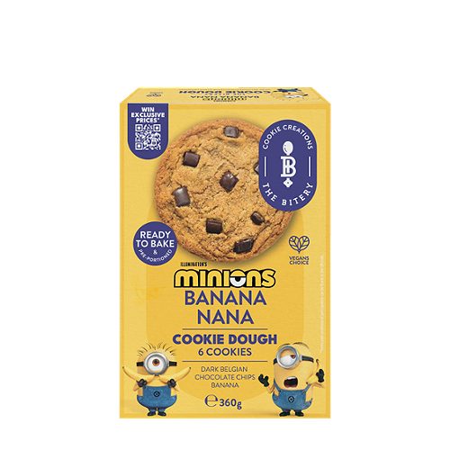 Produktbild von The Bitery, Cookie Teig Minions Banana Nana