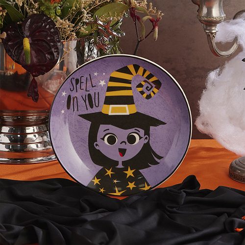 Produktbild von Creatable, Halloween Teller Witch 20,5 cm