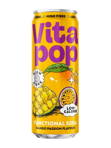 Produktbild von Vita Pop, Functional Soda Mango Passion Flavour
