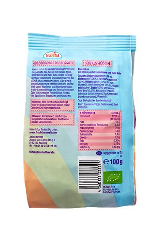 Produktbild von FruchtBar, Bio-Wundertraum-Kekse