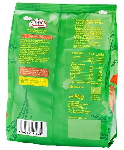 Produktbild von FruchtBar, Bio Frühstücks-Kissen