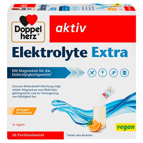 Produktbild von Doppelherz aktiv, Elektrolyte Extra 20 Beutel