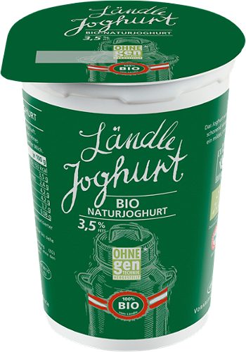 Produktbild von Vorarlberg Milch Ländle, Bio Naturjoghurt 3,5% Fett