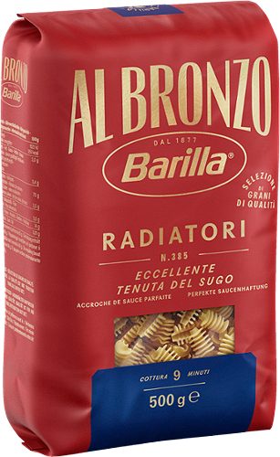 Produktbild von Barilla Al Bronzo, Radiatori N.385