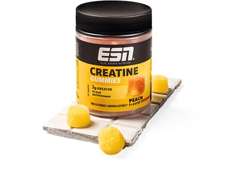 Produktbild von ESN, Creatine Gummies Peach 28 Stk.