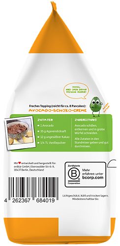 Produktbild von Freche Freunde, Fluffige Pancakes Banane 8x30g