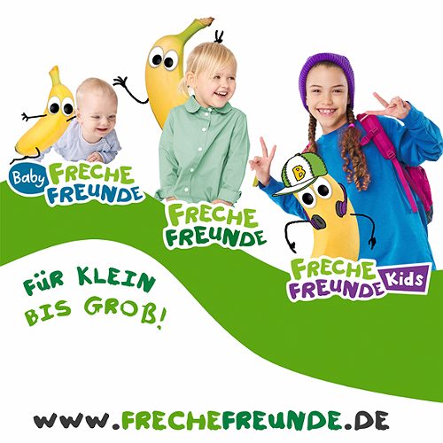 Produktbild von Freche Freunde, Fluffige Pancakes Banane 8x30g