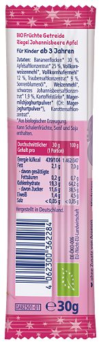 Produktbild von Hipp, Bio Einhorn Riegel Johannisbeere-Apfel Knusper
