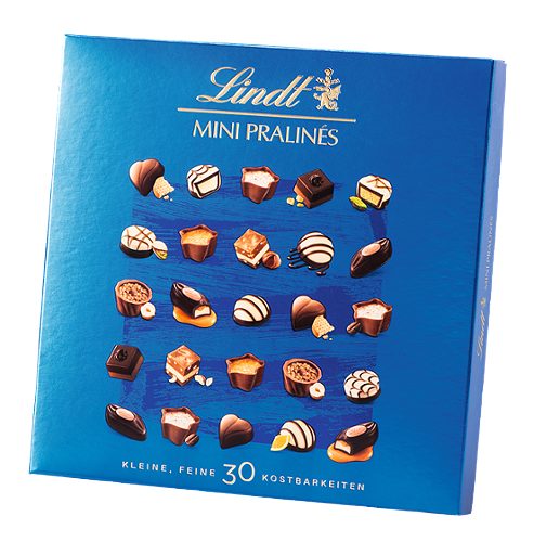 Produktbild von Lindt, Mini Pralinés Nougat