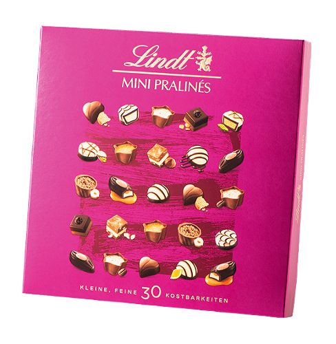 Produktbild von Lindt, Mini Pralinés Nougat