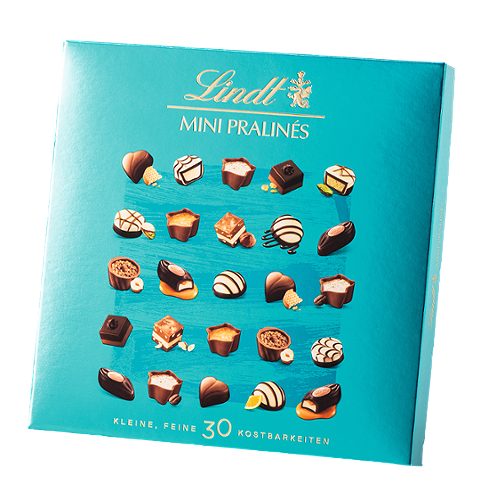 Produktbild von Lindt, Mini Pralinés Nougat