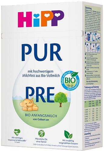 Produktbild von Hipp, Bio Anfangsmilch PRE PUR