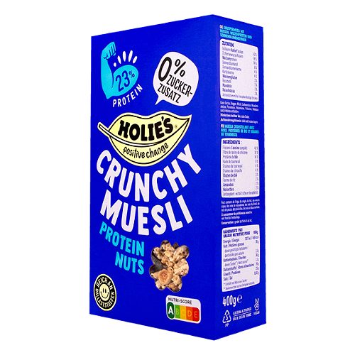 Produktbild von Holie´s, Crunchy Muesli Protein Nuts