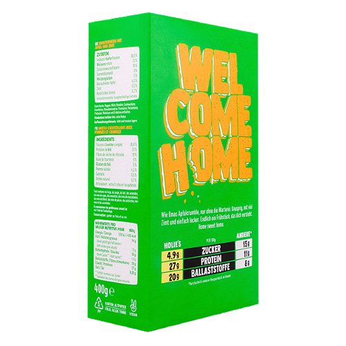 Produktbild von Holie´s, Crunchy Muesli Protein Apple Crumble