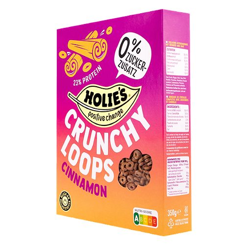 Produktbild von Holie´s, Crunchy Loops Cinnamon