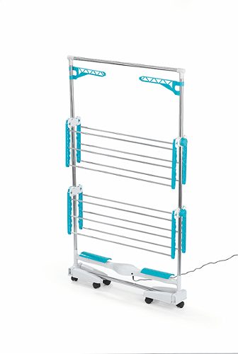 Produktbild von EASYmaxx, Wäscheständer elektronisch, 17W weiß/türkis