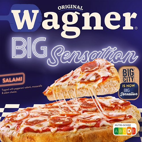 Produktbild von Wagner Big Pizza, Sensation Salami
