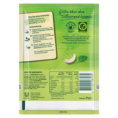 Produktbild von Knorr Basis, Rahmschnitzel