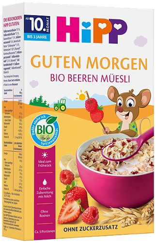 Produktbild von Hipp Guten Morgen, Bio-Müsli Beeren