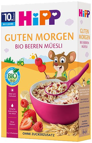 Produktbild von Hipp Guten Morgen, Bio-Müsli Beeren