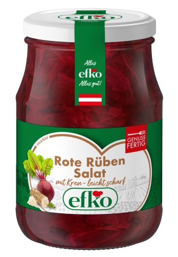 Produktbild von Efko, Rote Rüben Salat mit Kren scharf