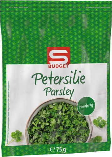 Produktbild von S-BUDGET, Petersilie tiefgekühlt, geschnitten