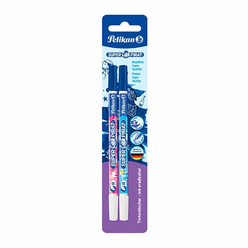 Produktbild von Pelikan, Tintenlöscher Superpirat breit 2 Stück