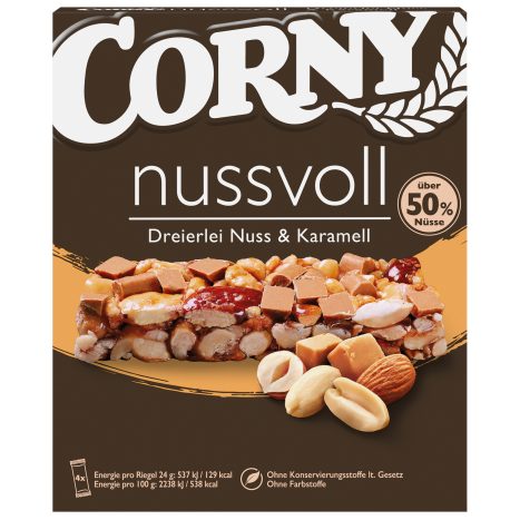 CornyNussKaramenussvoll 4x24g   EVE 1