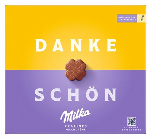 Produktbild von Milka, Milchcreme Pralinés Dankeschön
