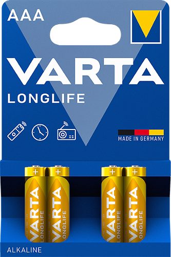 Produktbild von Varta Longlife, Batterien Longlife 4 Stück