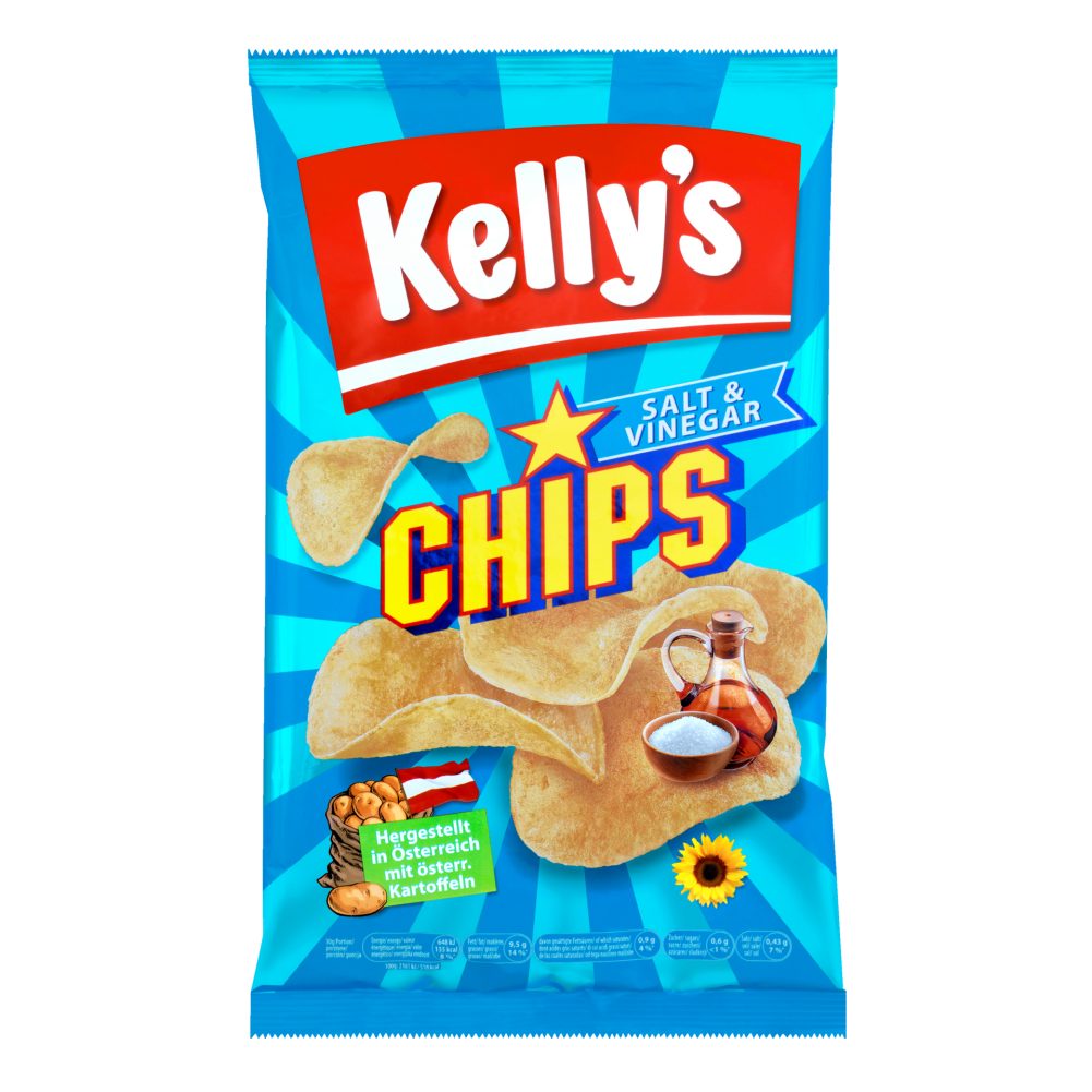 Kelly's Chips Salt & Vinegar 150 G online kaufen INTERSPAR