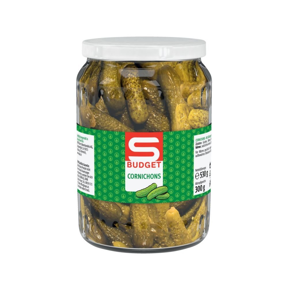 SBUDGET Cornichons 530 G online kaufen INTERSPAR