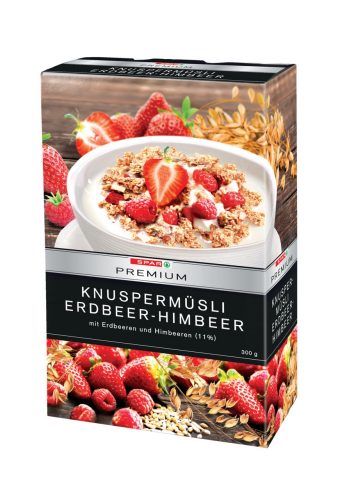 SPAR PREMIUM Knuspermüsli Erdbeer-Himbeer | SPAR Produktwelt