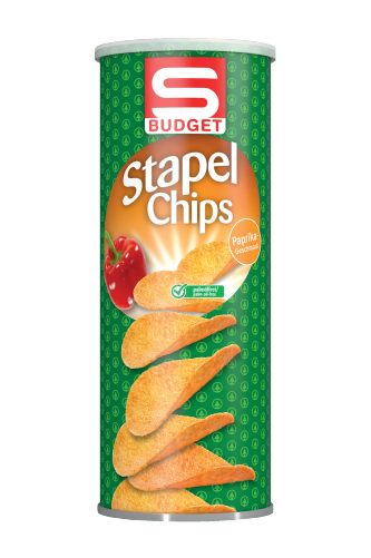 Produktbild von S-BUDGET, Stapel Chips Paprika-Geschmack