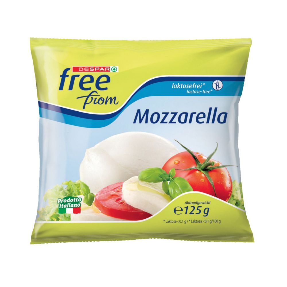 SPAR free from Mozzarella laktosefrei 125 G online kaufen INTERSPAR