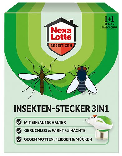 Produktbild von Nexa Lotte, Insekten-Stecker 3in1