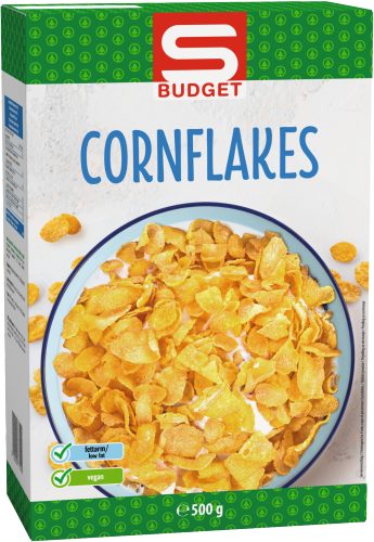 Produktbild von S-BUDGET, Cornflakes 500G
