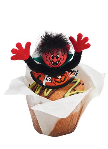 Produktbild von INTERSPAR Backstube, Muffin hell mit Dekor