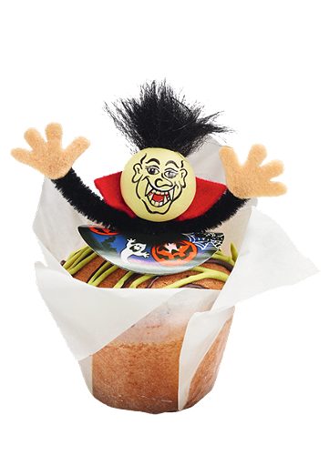 Produktbild von INTERSPAR Backstube, Muffin hell mit Dekor