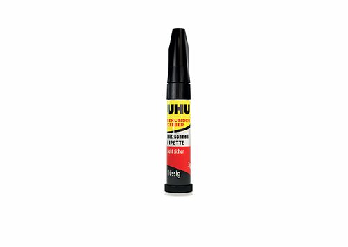 Produktbild von UHU, Sekundenkleber blitzschnell, Pipette 3g