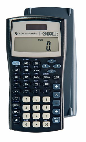 Produktbild von Texas Instruments, Taschenrechner TI-30XIIS Solar 1 Stück