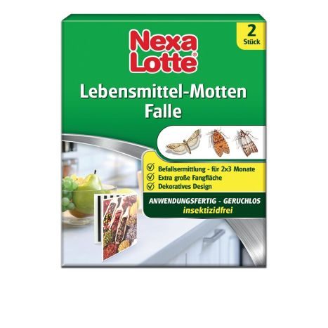Nexa Lotte Lebensmittel-Motten Falle 2 Stk.