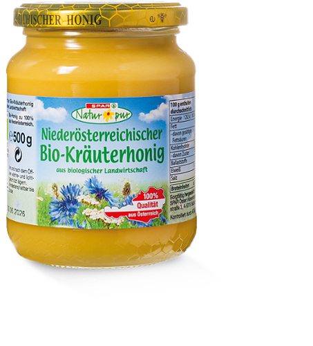 Produktbild von SPAR Natur*pur, Bio-Kräuterhonig aus Niederösterreich